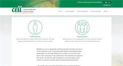 Desktop Screenshot of continuingeducationpartner.com